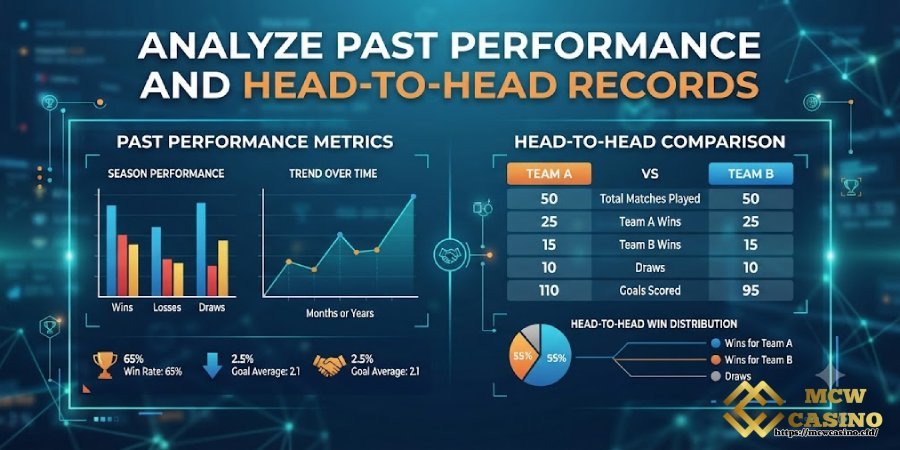 Analyze Past Performance and Head-to-Head Records