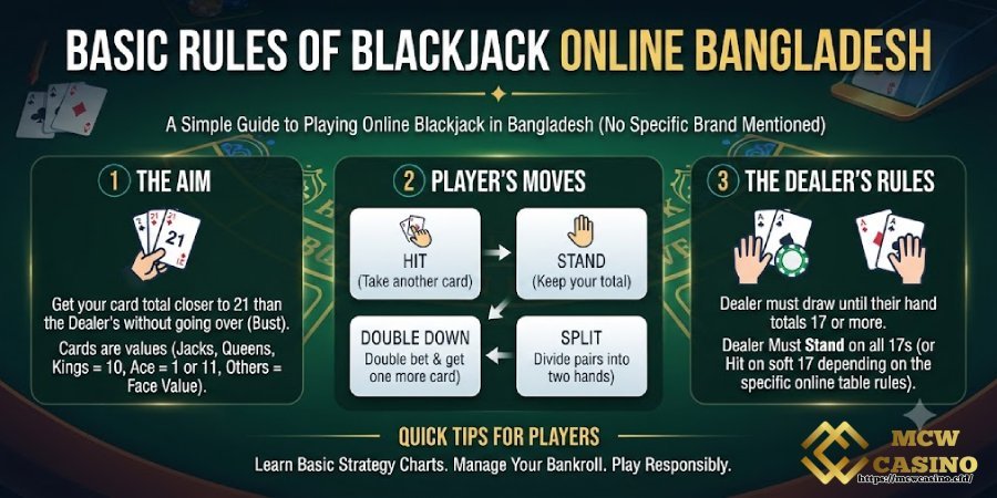 Basic Rules of Blackjack Online Bangladesh