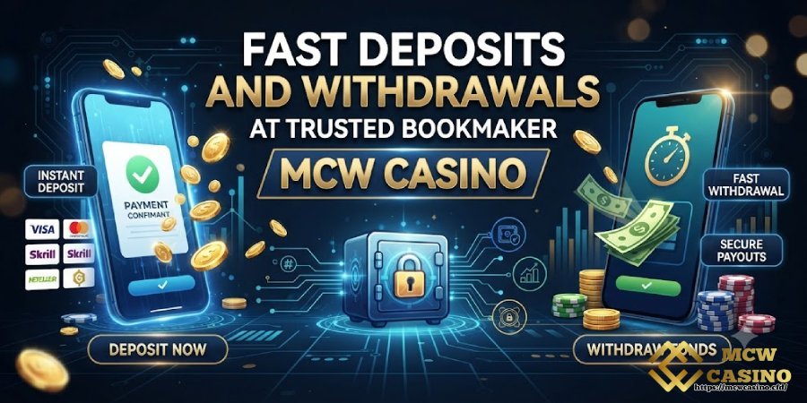 Fast Deposits and Withdrawals