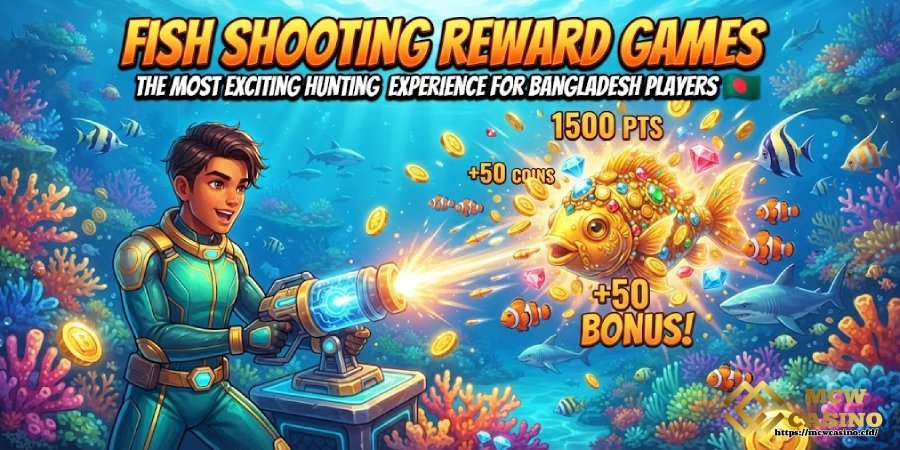 Fish Shooting Reward Game