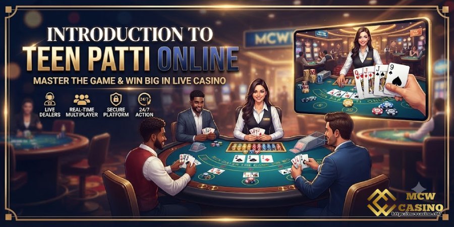 Introduction to Teen Patti Online MCW CASINO