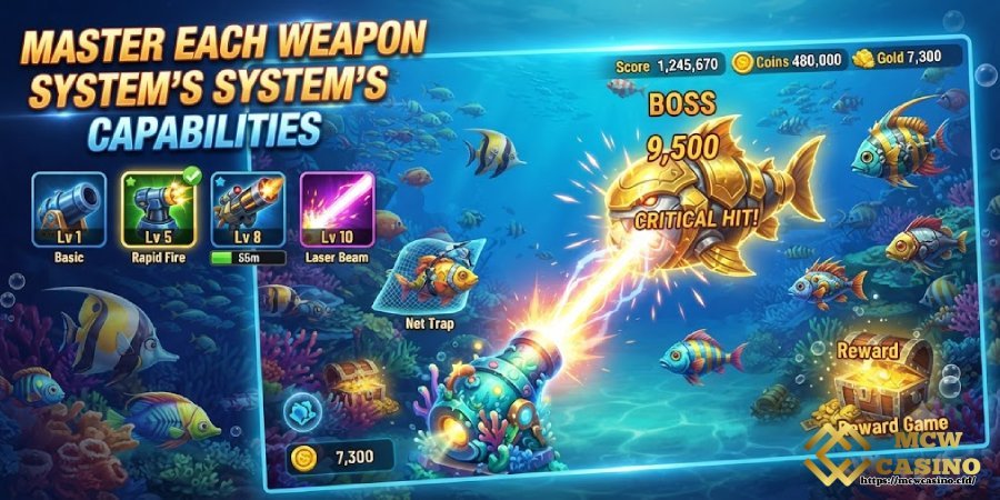 Master Each Weapon System's Capabilities