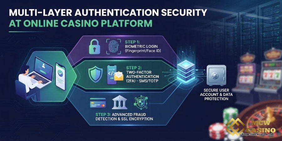 Multi-Layer Authentication Security at MCW CASINO