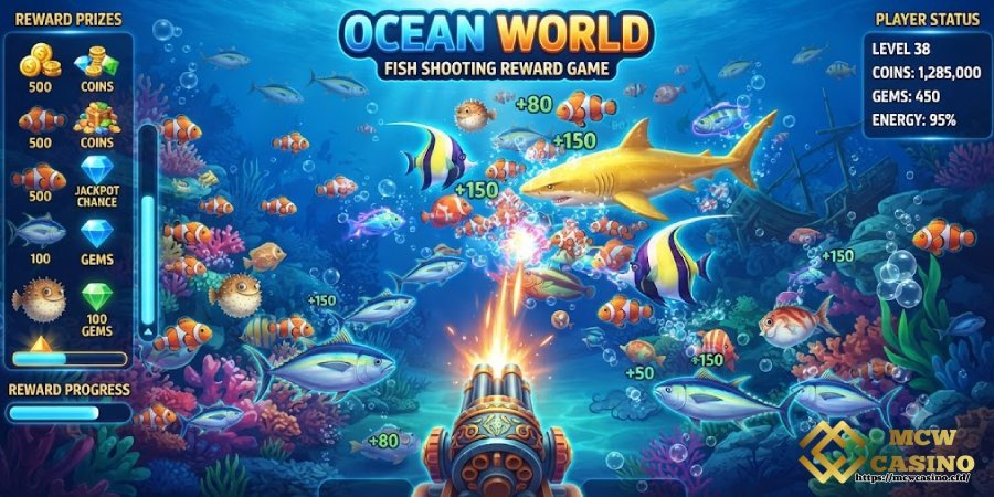 Ocean World Fish Shooting