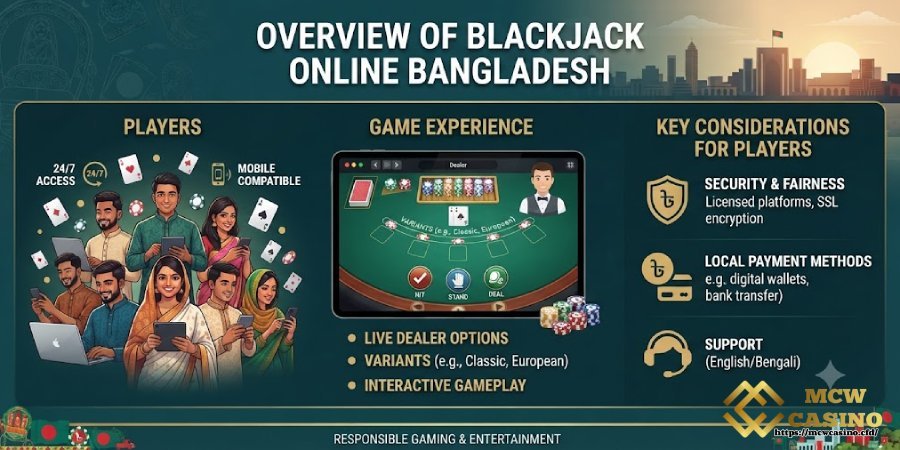 Overview of Blackjack Online Bangladesh