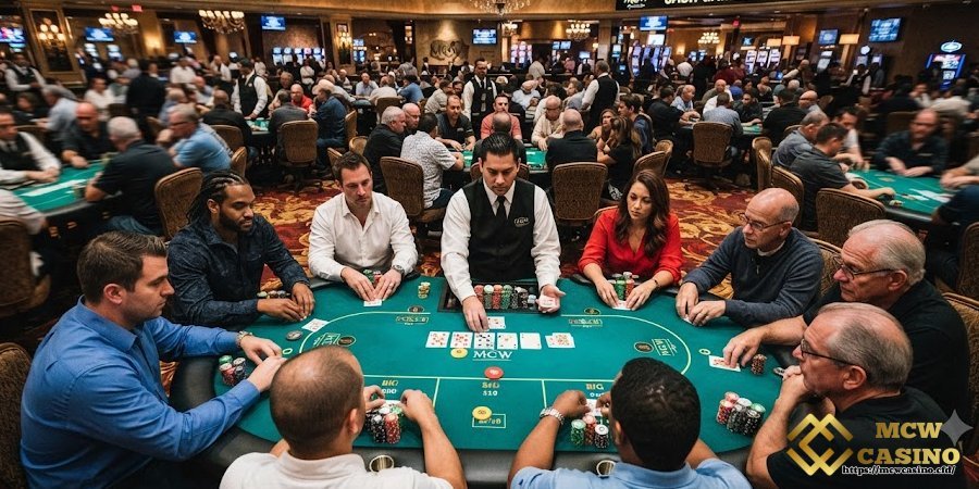 Overview of Poker at MCW CASINO