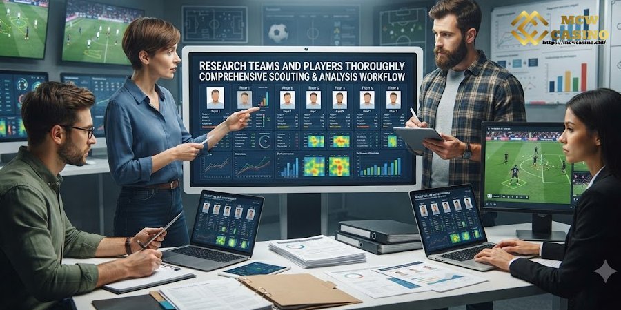 Research Teams and Players Thoroughly