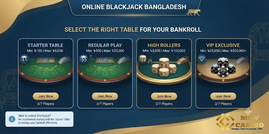 Select the Right Table for Your Bankroll