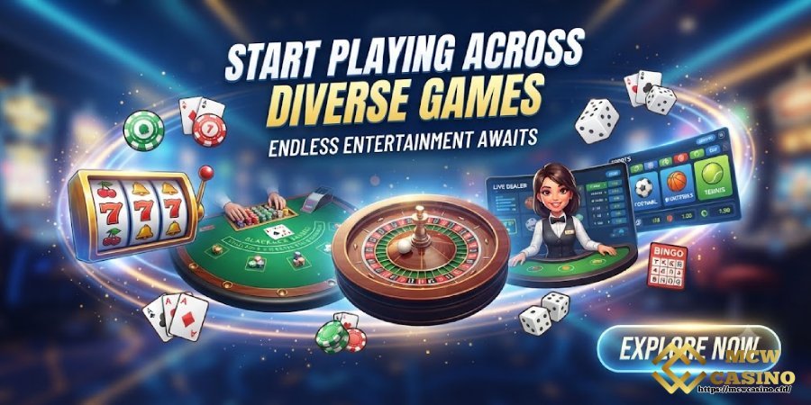 Start Playing Across Diverse Games Start Playing Across Diverse Games