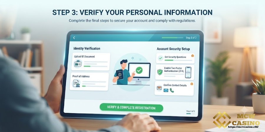 Step 3: Verify Your Personal Information