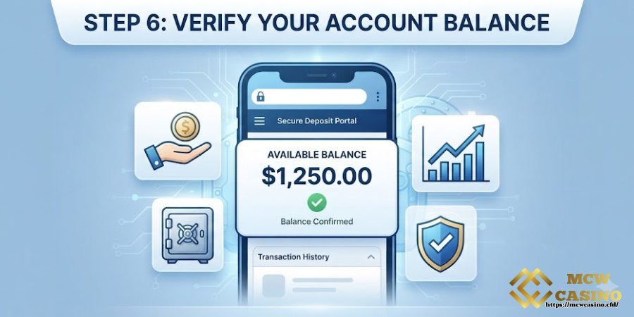Step 6: Verify Your Account Balance