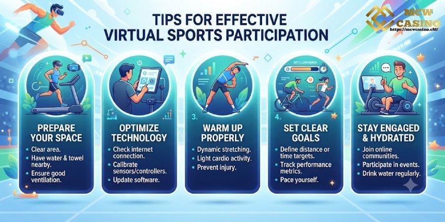 Tips for Effective Virtual Sports Participation